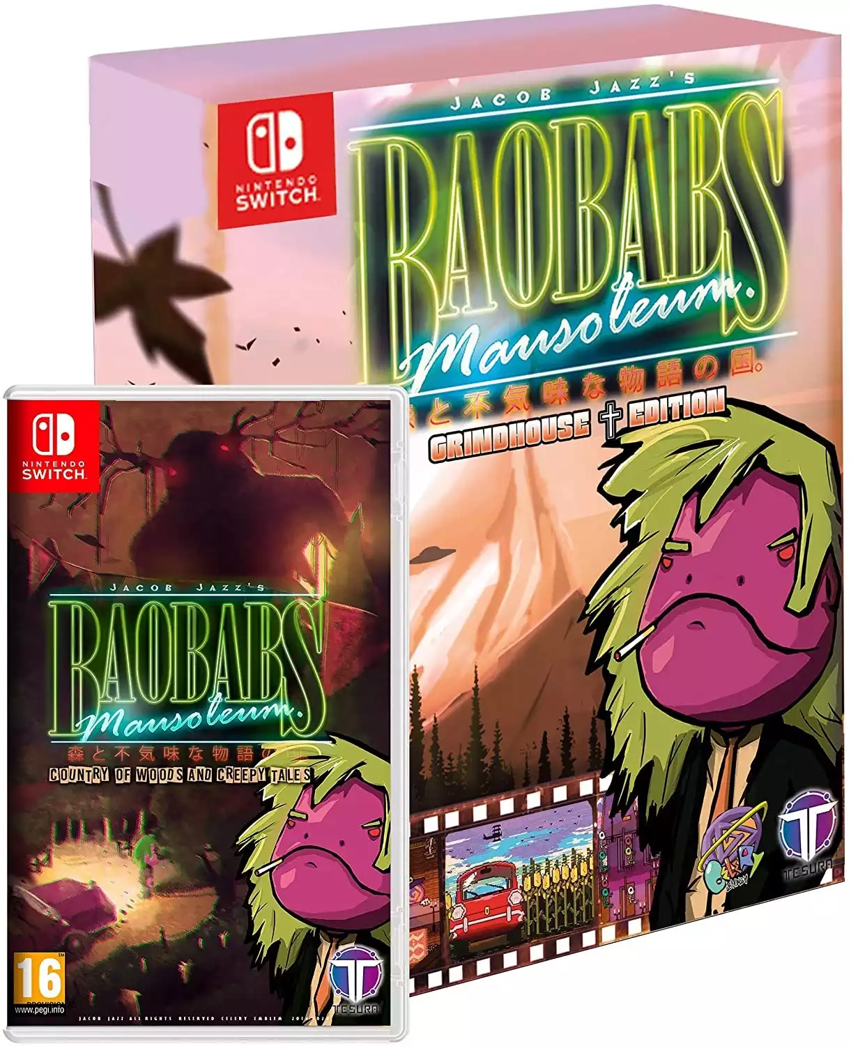 Igra Baobabs Mausoleum: Country of Woods and Creepy Tales - Grindhouse Edition za Nintendo Switch